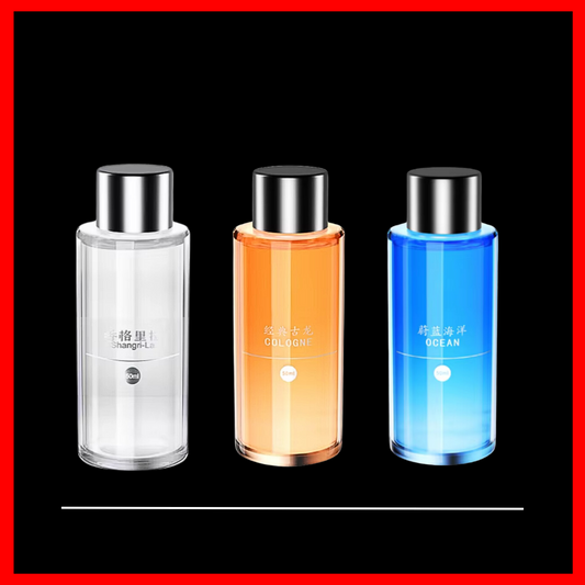 Auto Car freshener refillable 50ml x3 fragrance Bundle