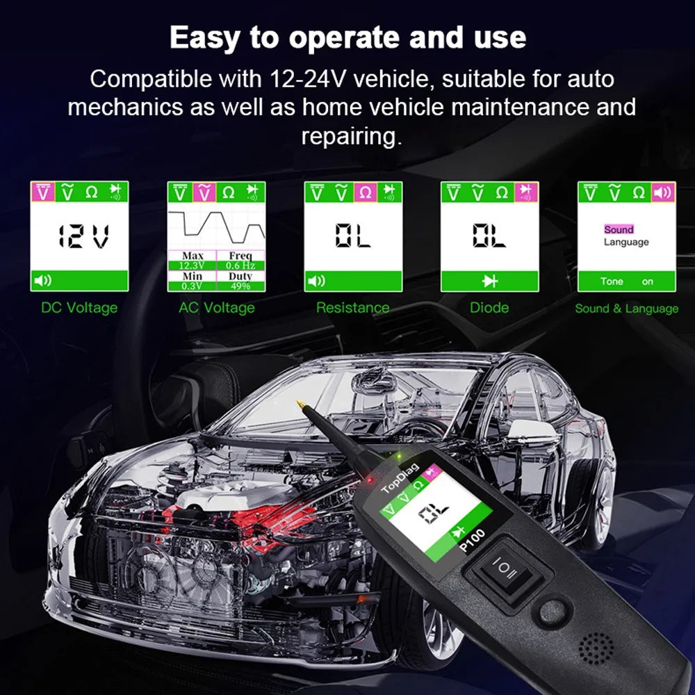 Automotive Electrical Circuit Tester Power