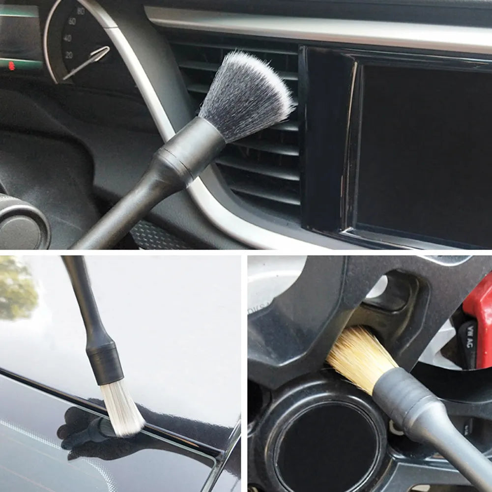 3PCS Car Detailing Brush Super Soft