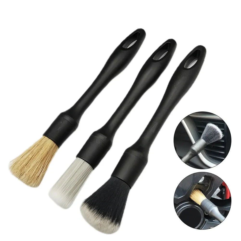 3PCS Car Detailing Brush Super Soft