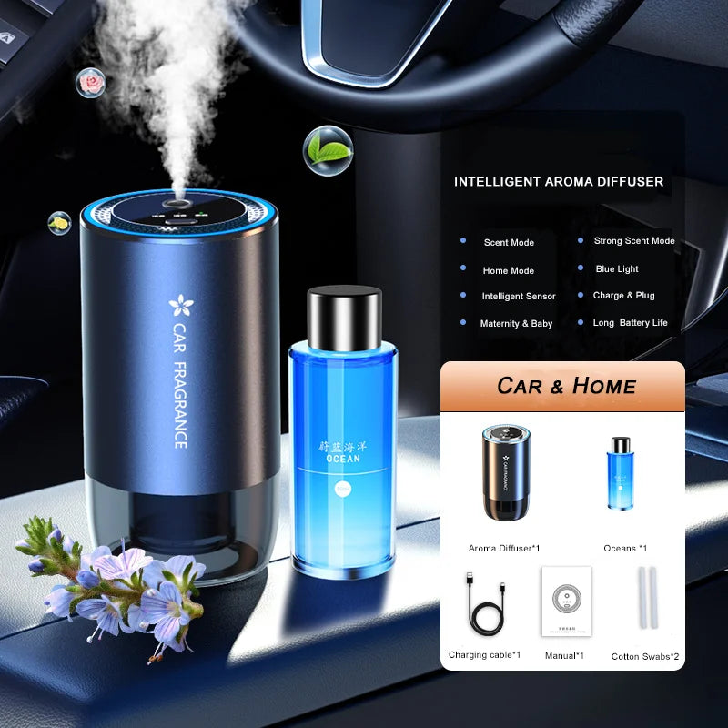 Ocean refillable fragrance for / LED Car air freshener